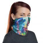 Braga de cuello Canción Floral / Neck Gaiter Floral Song